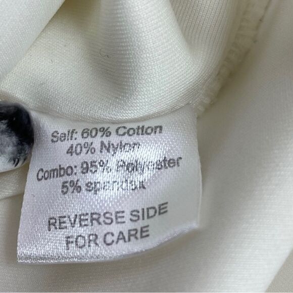 Alexia Admor Lace Front Bell Sleeve Sheath Dress Small Ivory White Half Sleeve - Picture 11 of 13